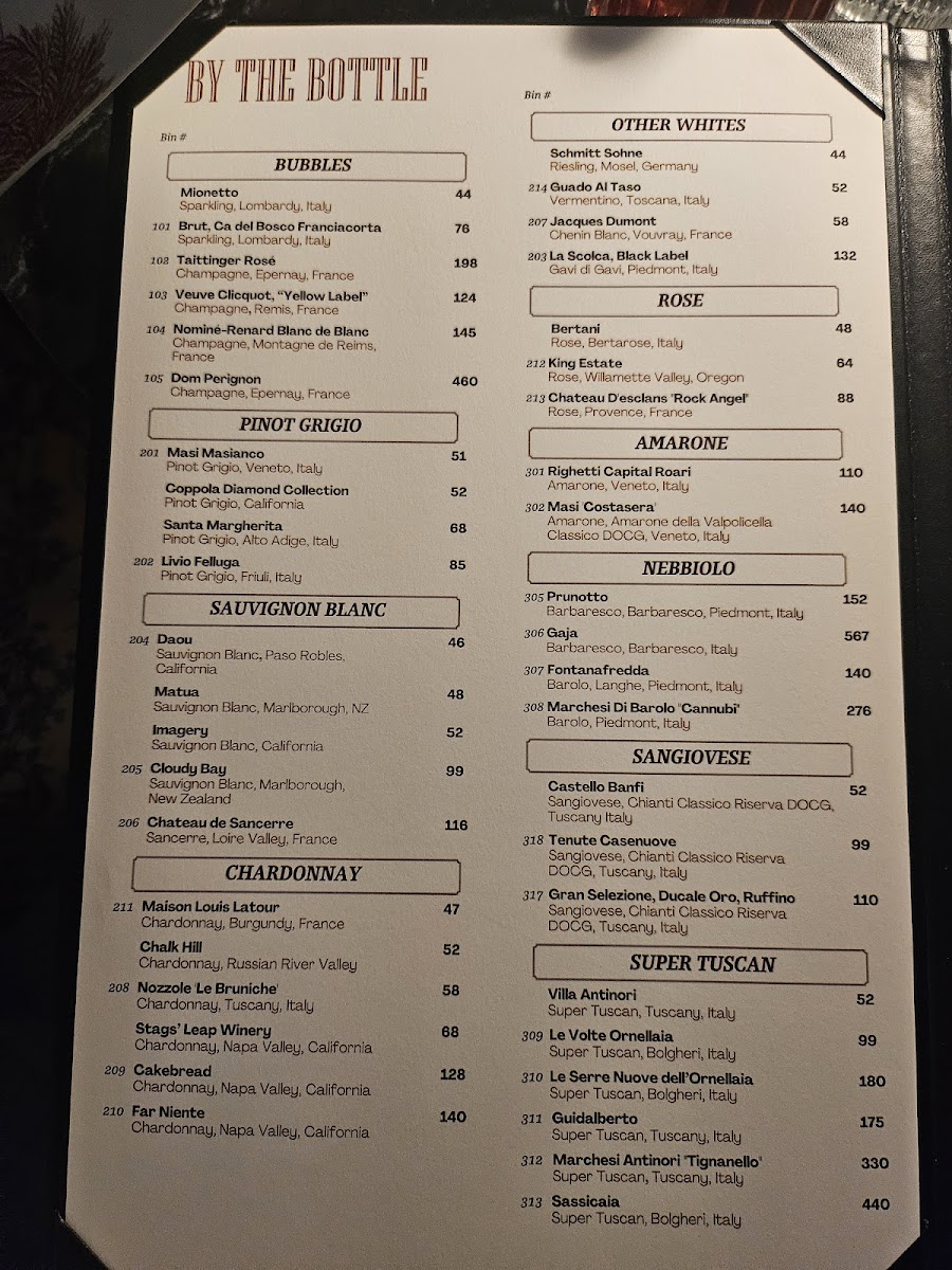 Menu Amante's Italian Restaurant-3